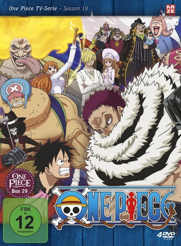 One Piece - TV-Serie.Box.29,4 DVD