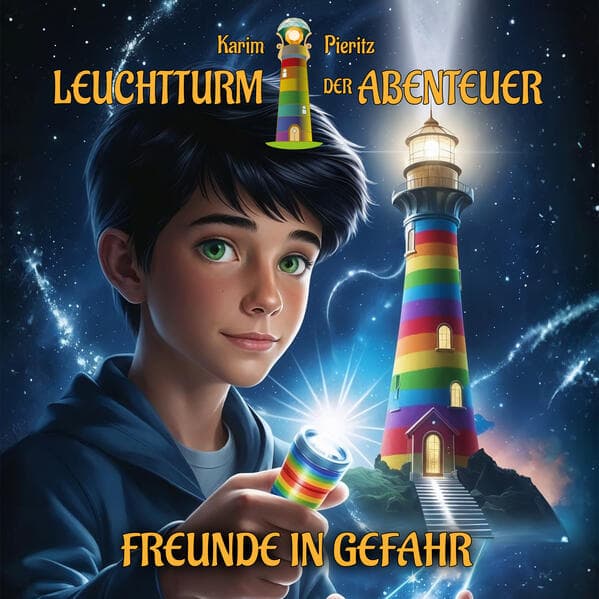 Leuchtturm der Abenteuer Freunde in Gefahr - Spannendes und lustiges Hörbuch für Kinder ab 8-10 Jahren für Jungen und Mädchen