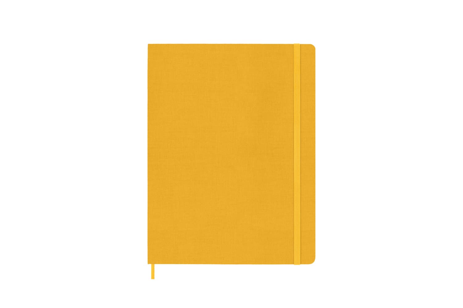 Moleskine Notizbuch - Color, XL, Liniert, Stoffeinband, Orangegelb