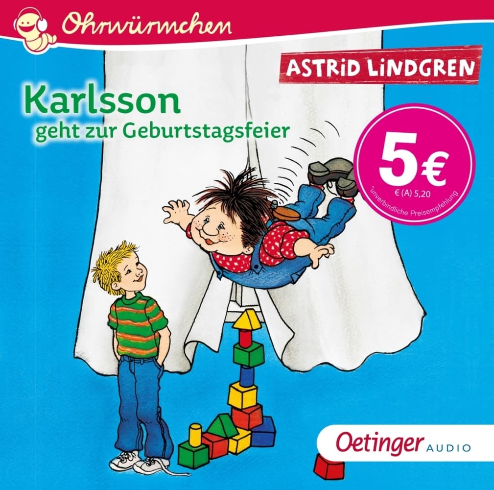 Karlsson geht zur Geburtstagsfeier,1 Audio-CD