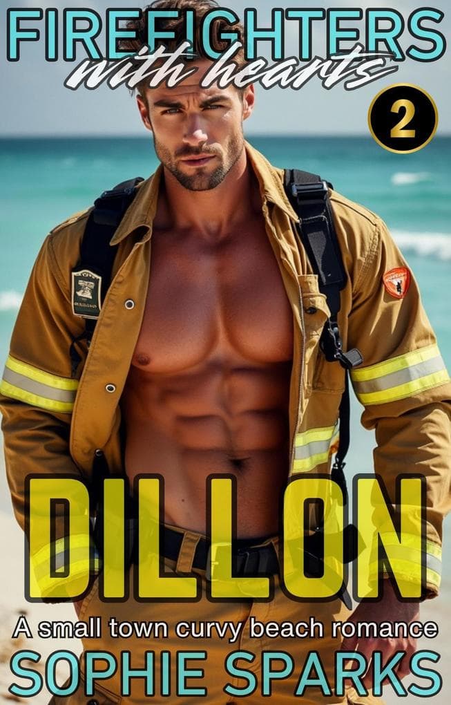Dillon: A Small Town Curvy Beach Romance (Firefighters With Hearts, #2)
