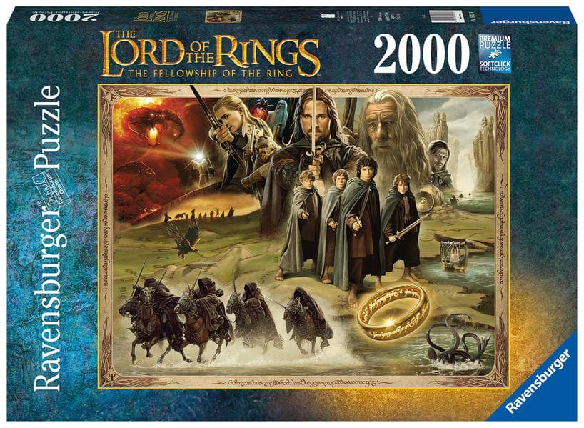 Ravensburger Puzzle 16927 - LOTR: The Fellowship of the Ring - 2000 Teile Herr der Ringe Puzzle für Erwachsene und Kinder ab 14 Jahren