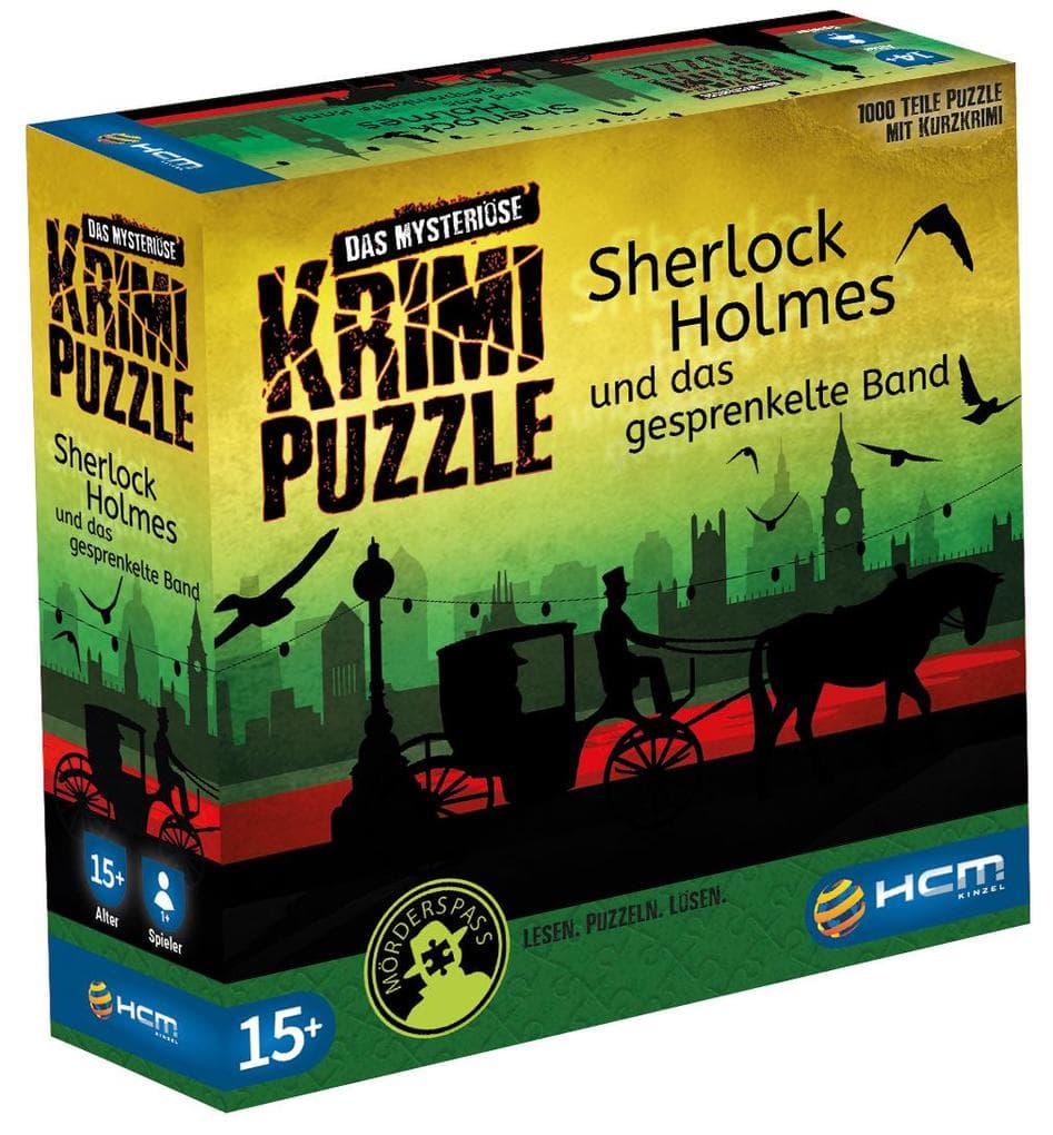 Sherlock Holmes - Das mysteriöse Krimi Puzzle - 1000 T