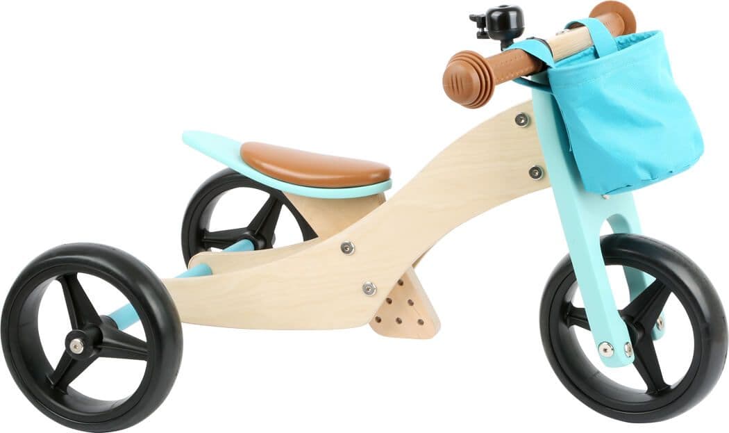 small foot - Laufrad-Trike 2in1, Türkis