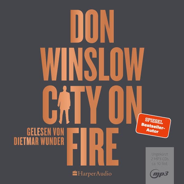 City on Fire (ungekürzt),2 Audio-CD, 2 MP3