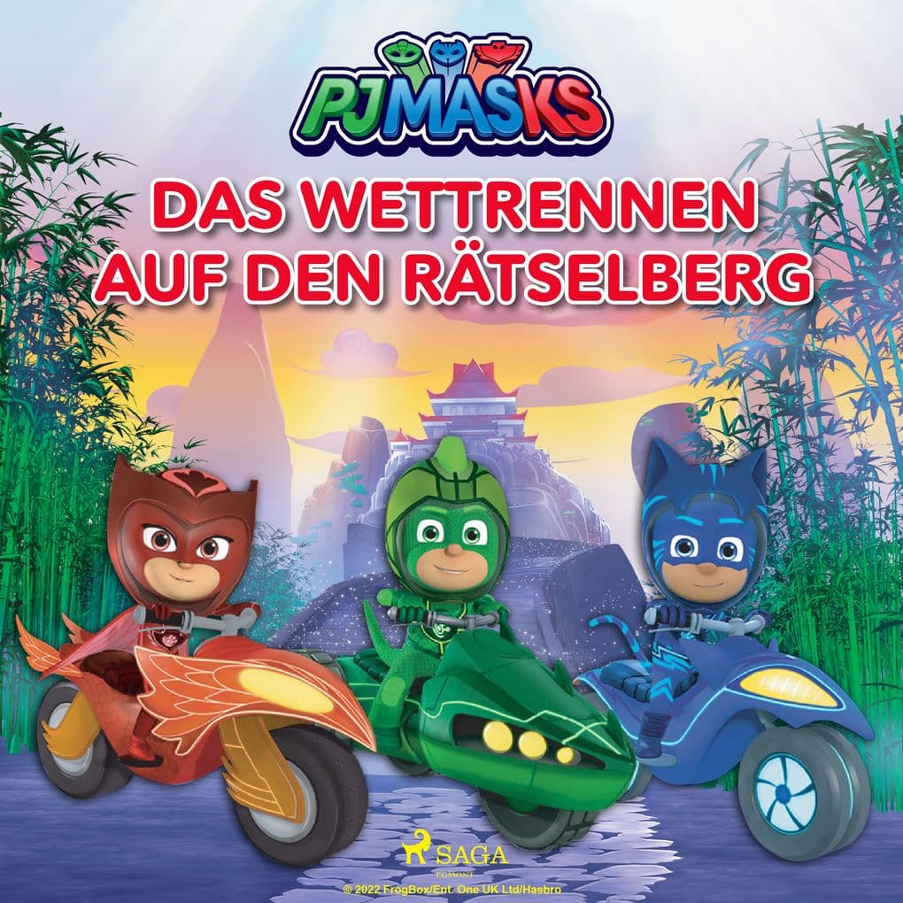 PJ Masks Das Wettrennen auf den Rätselberg