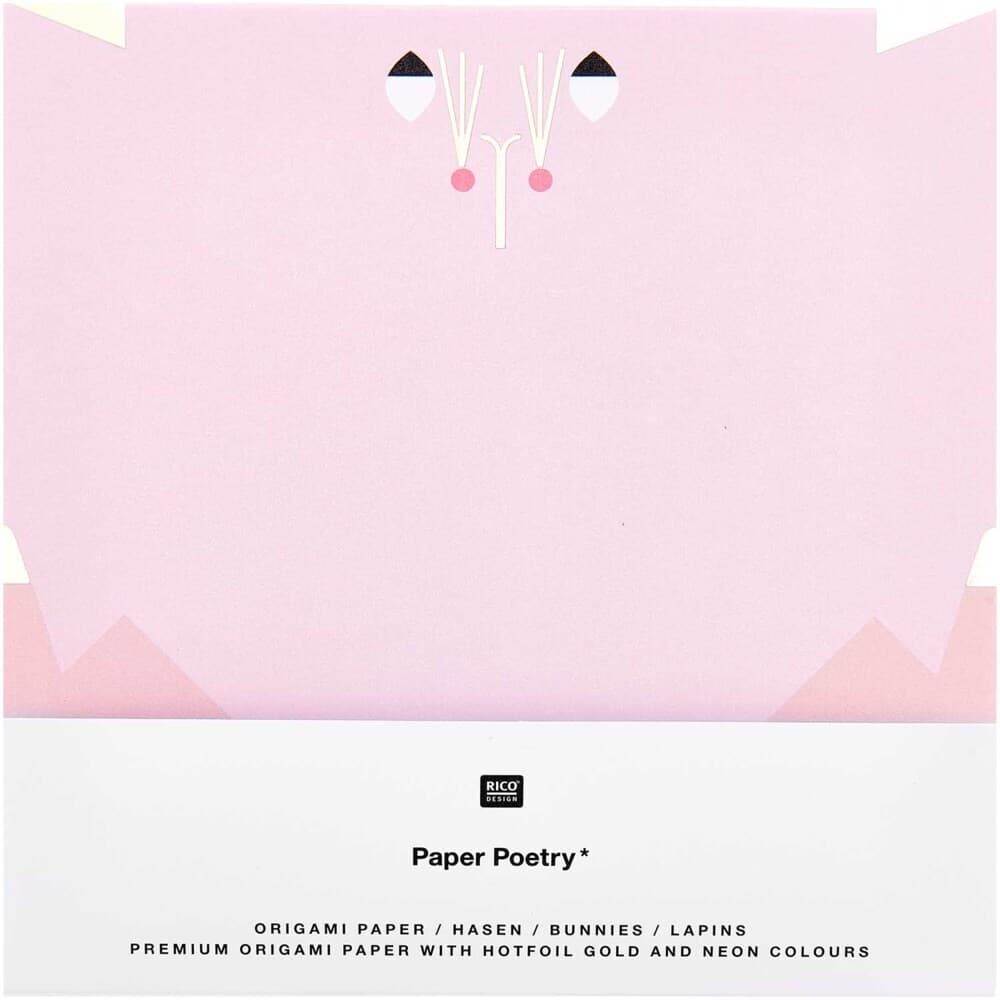 Origami Sakura Sakura, Hasen, 30 Blatt, 15 x 15 cm FSC MIX
