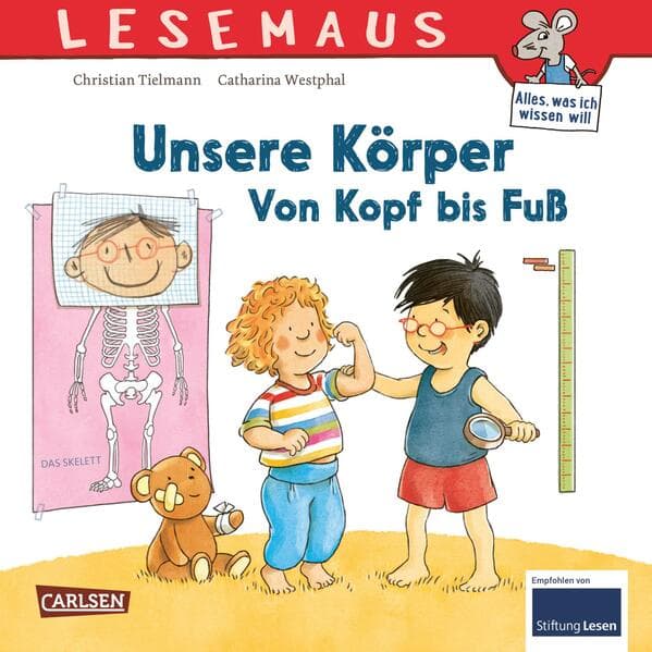 LESEMAUS 167: Unsere Körper - Von Kopf bis Fuß