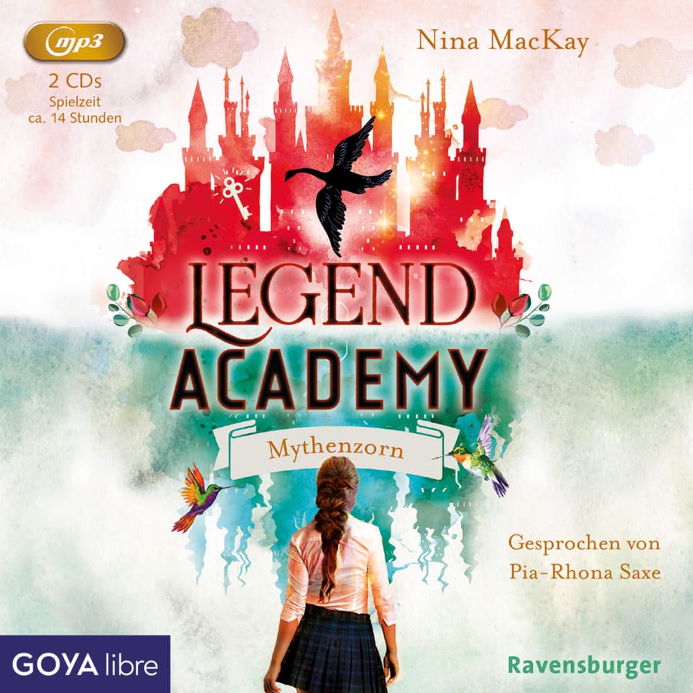 Legend Academy. Mythenzorn,2 Audio-CD, 2 MP3