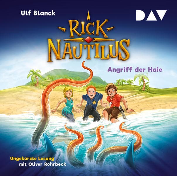 Rick Nautilus - Teil 7: Angriff der Haie,2 Audio-CD
