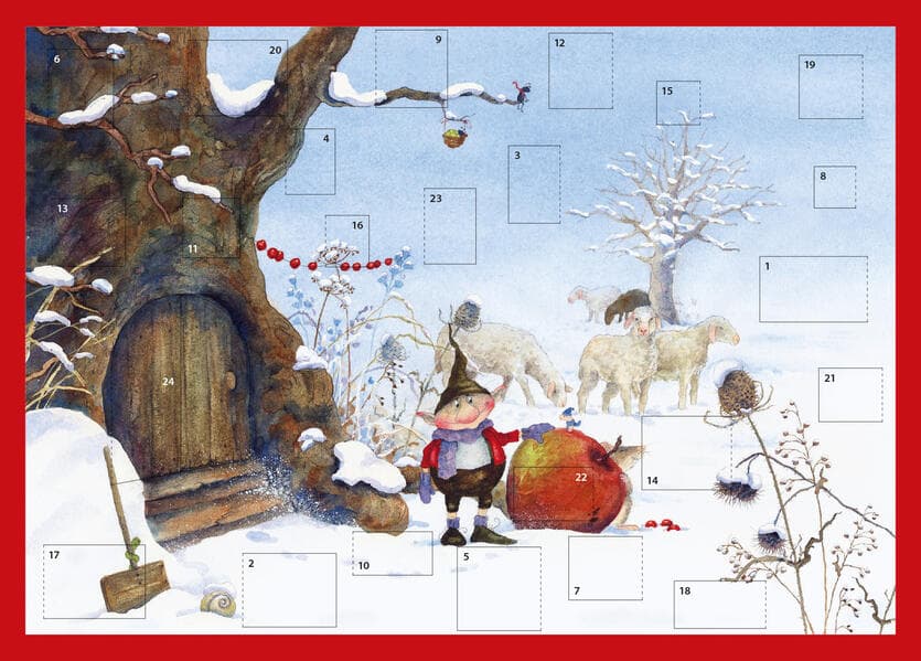 Adventskalender 'Bertie Pom'