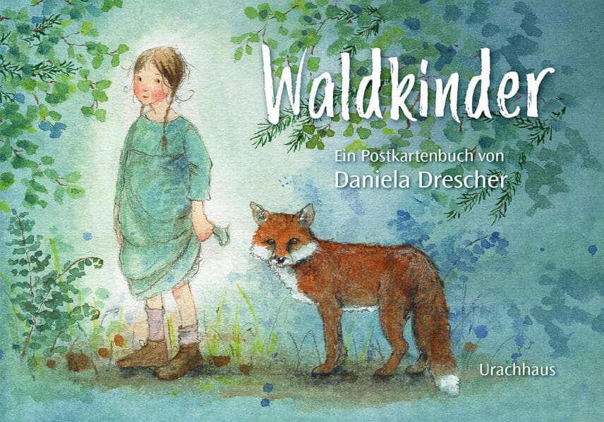 Postkartenbuch 'Waldkinder'