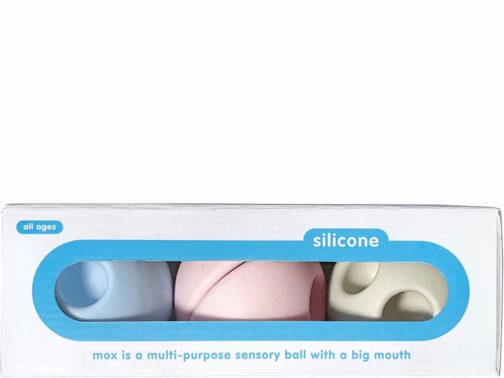 Moluk - Mox Spiel-/Stressball pastell 3er Set