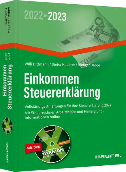 Einkommensteuererklärung 2022/2023 - inkl. DVD