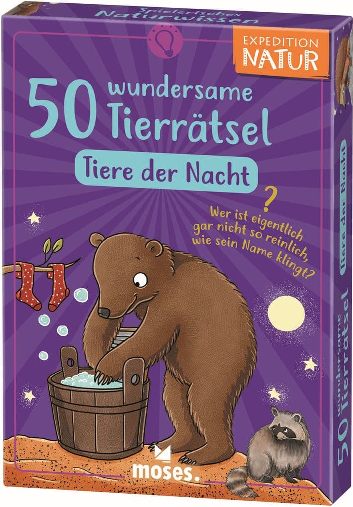 50 wundersame Tierrätsel - Tiere der Nacht