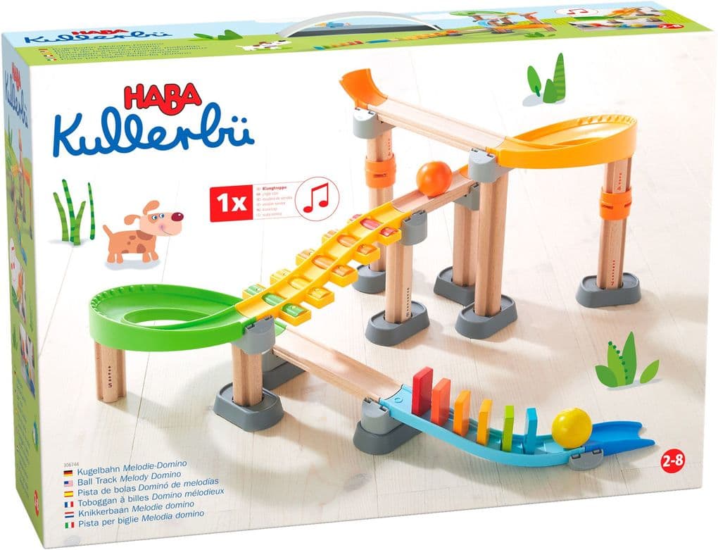 HABA - Kullerbü - Kugelbahn Melodie-Domino