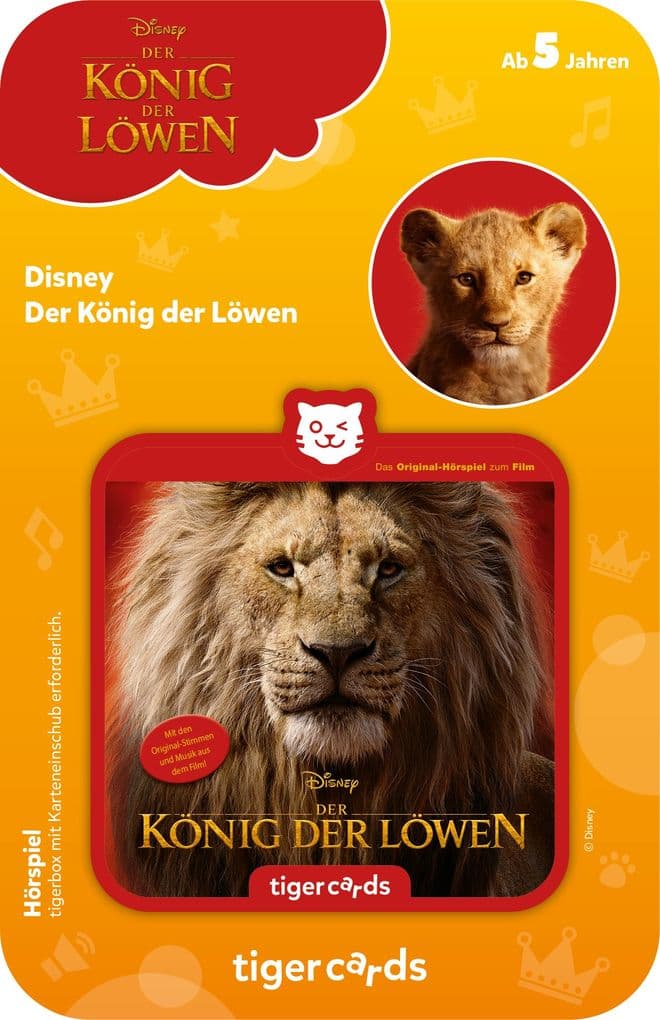 tigercard - Disney - König der Löwen