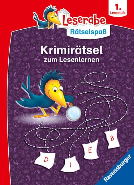 Leserabe - Rätselspaß - Krimirätsel zum Lesenlernen, 1. Lesestufe