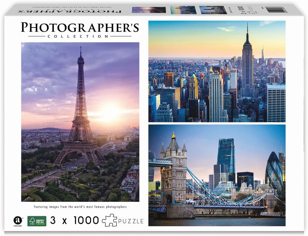 Ambassador - Wahrzeichen 3x1000 Teile