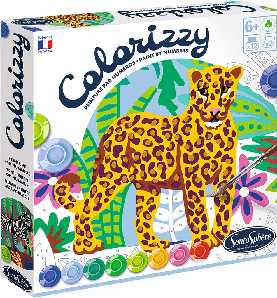 SentoSphere - Colorizzy Zebra und Leopard