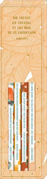 Coppenrath - All about - Bleistift-Set mit Sprüchen - All about orange