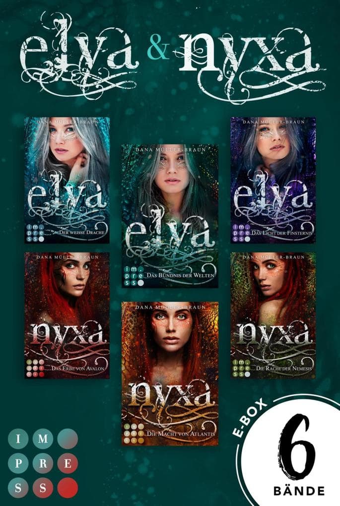 »Elya« & »Nyxa«: 6 Bände in einem Mega-Bundle!