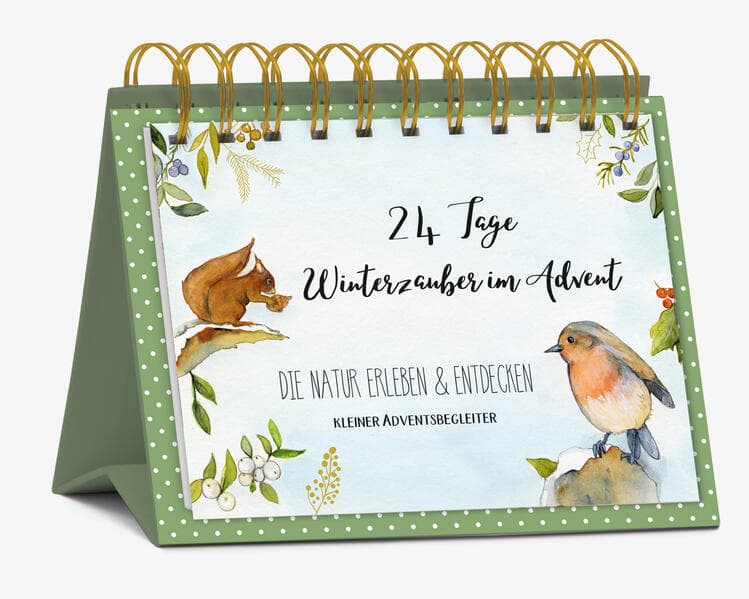 Tisch-Adventskalender "24 Tage Winterzauber im Advent"