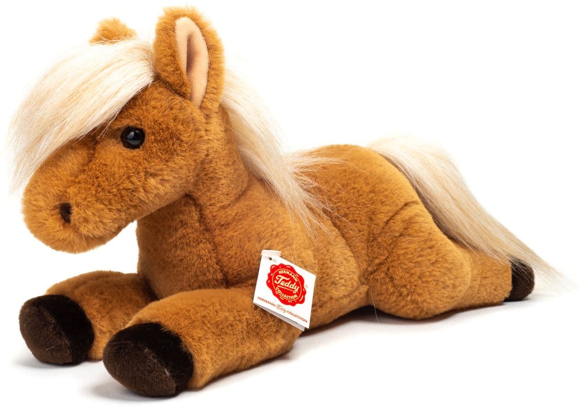 Teddy-Hermann - Pferd liegend 34 cm