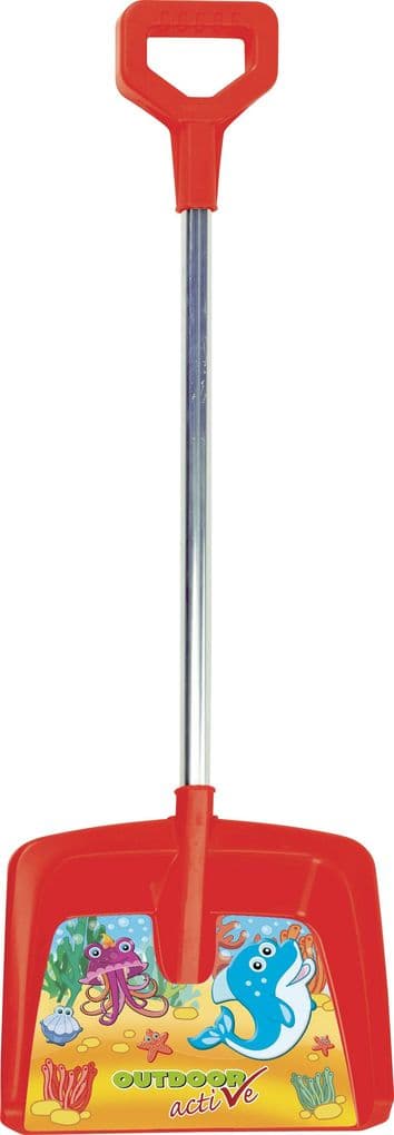 Outdoor active Schneeschaufel, rot, Länge 70 cm