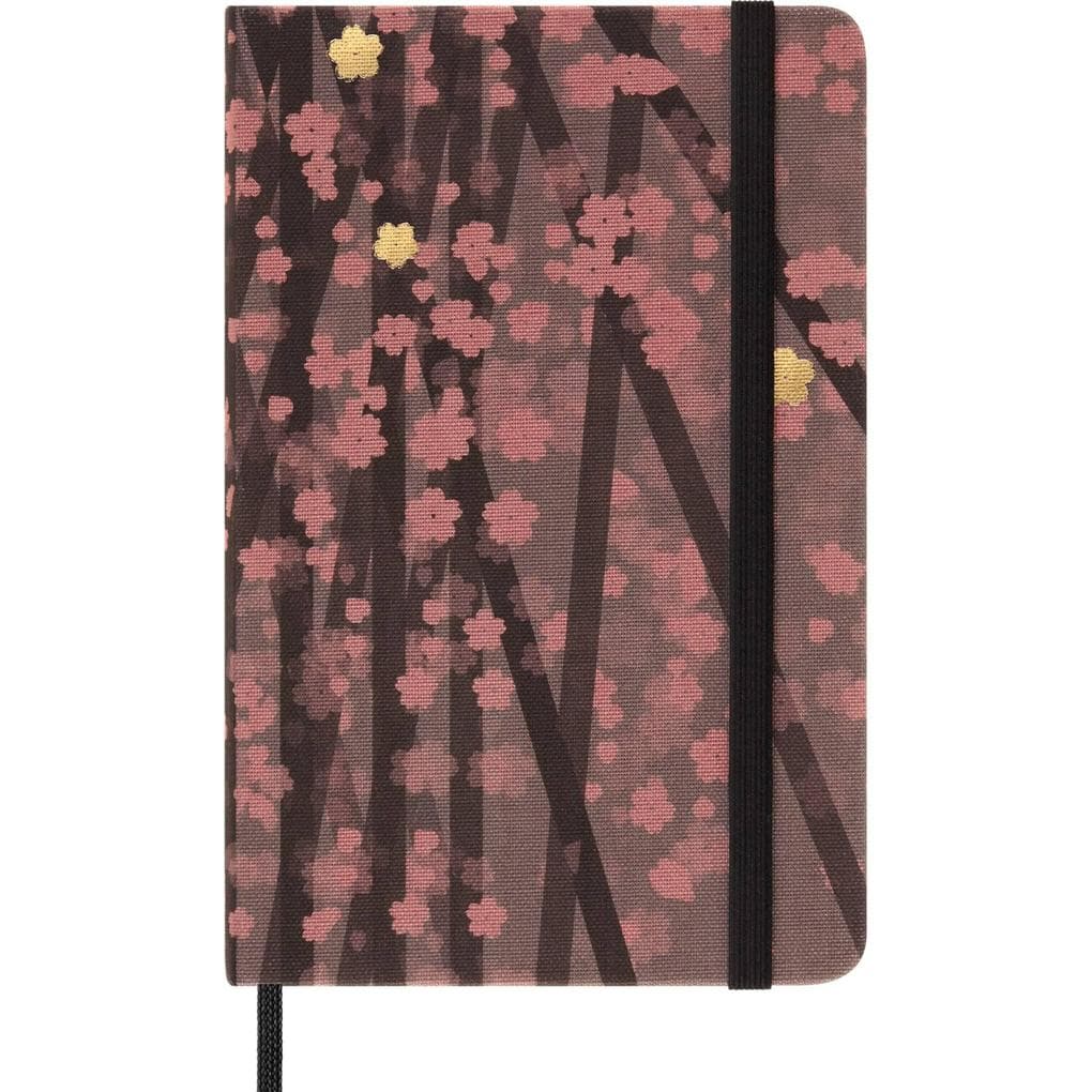 Moleskine Notizbuch - Sakura 2023, Pocket/A6, Fester Stoffeinband, Liniert