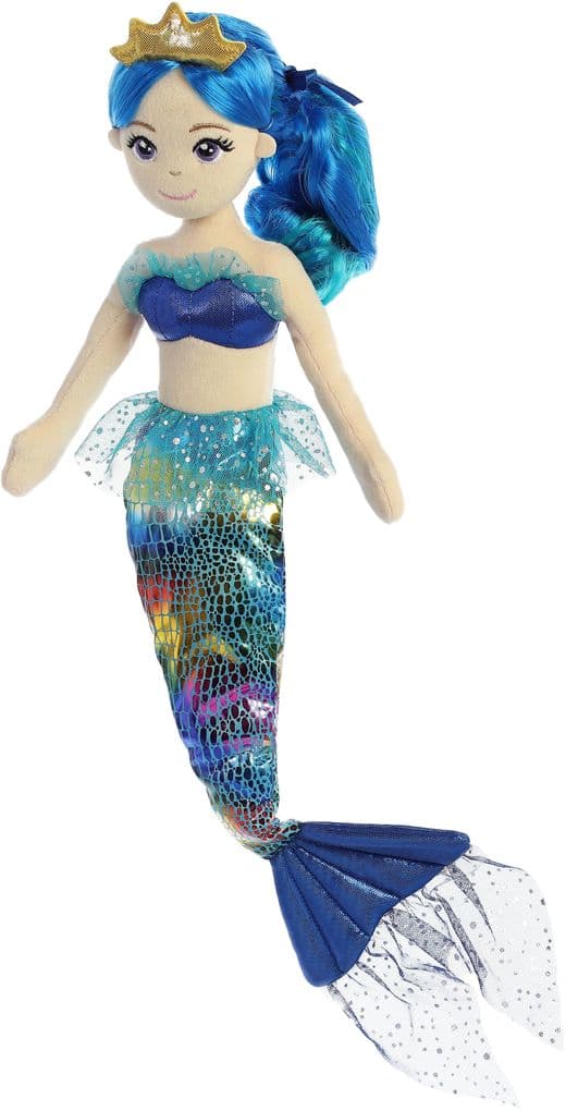 Aurora World - Sea Sparkles Rainbow indigo 46cm