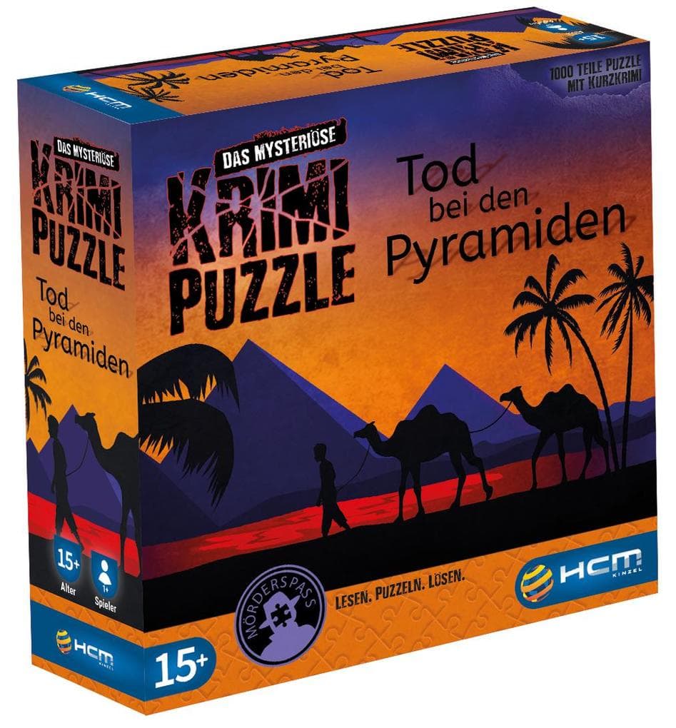 Tod bei den Pyramiden - Das mysteriöse Krimi Puzzle/1000 T