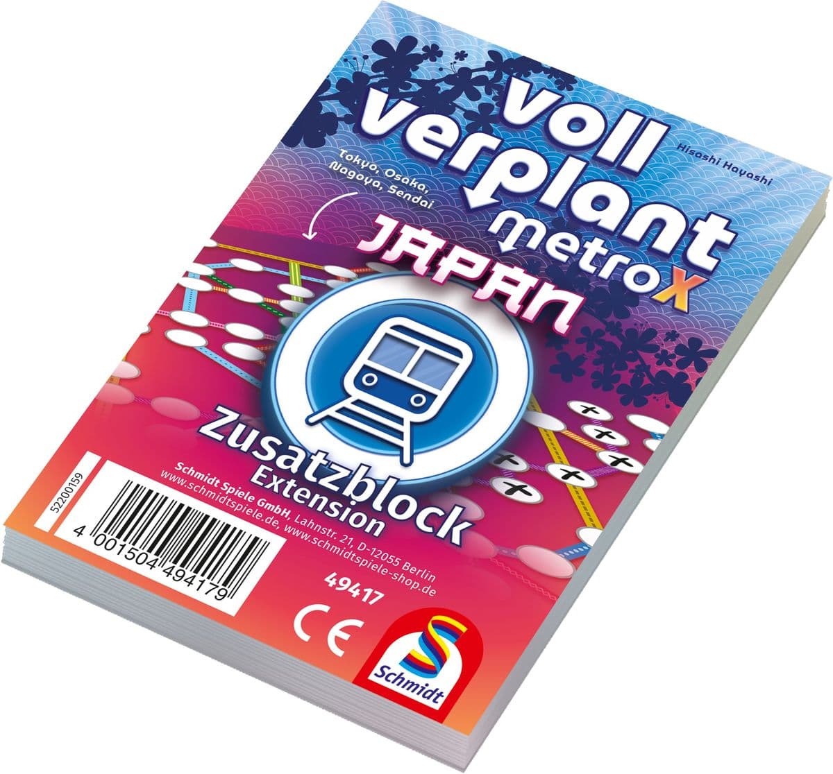 Voll verplant, Zusatzblock Japan