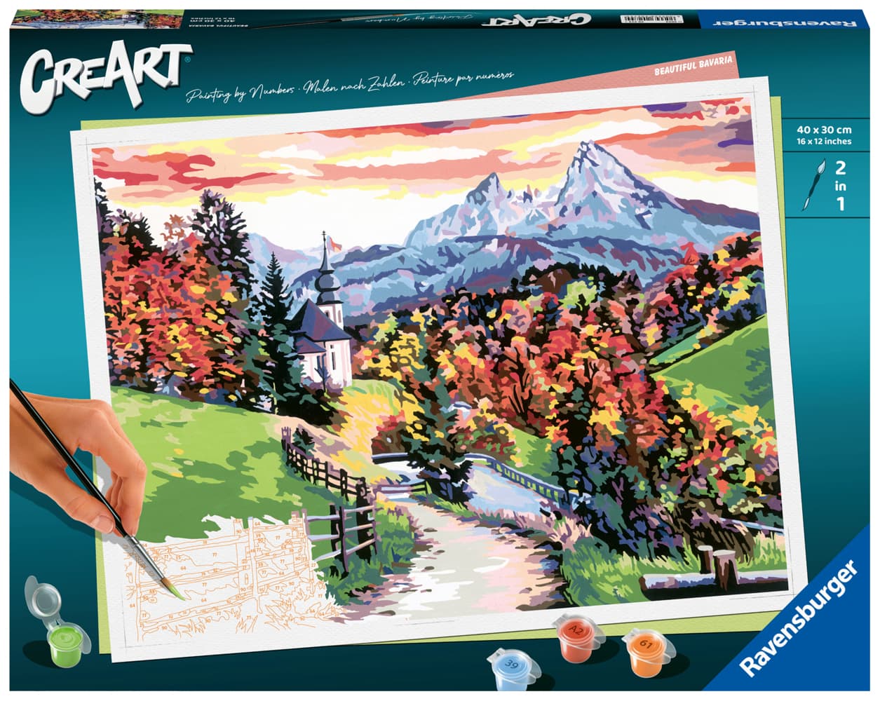 Ravensburger - Malen nach Zahlen - CreArt - Beautiful Bavaria