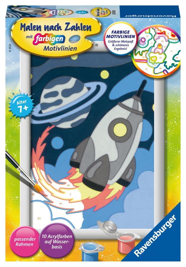 Ravensburger - Malen nach Zahlen - Weltraumabenteuer