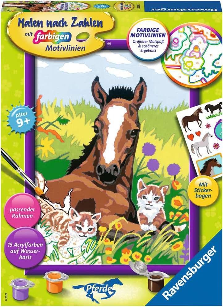 Ravensburger - Malen nach Zahlen - Süße Tierkinder