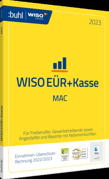 WISO EÜR+Kasse Mac 2023