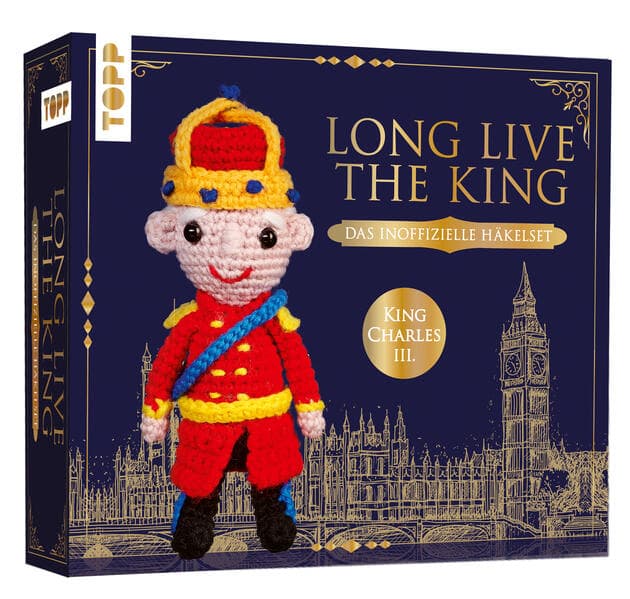 Häkelset Long live the King