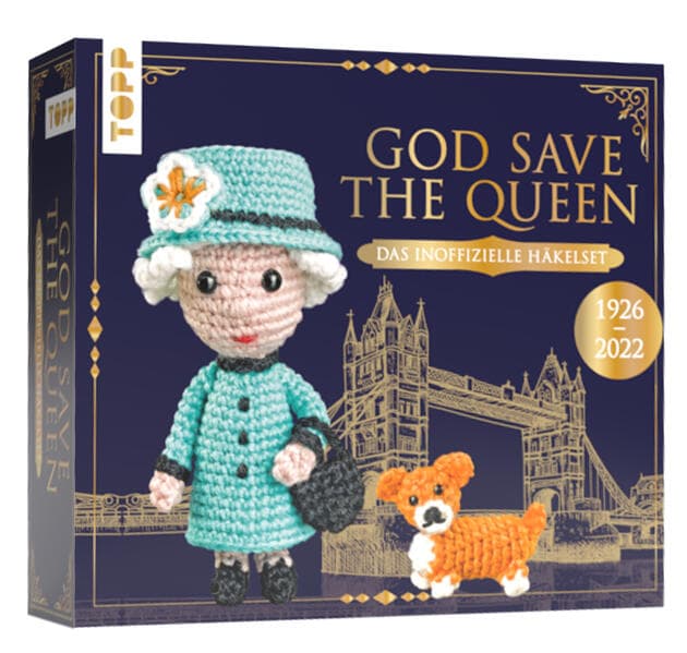 Häkelset God save the Queen