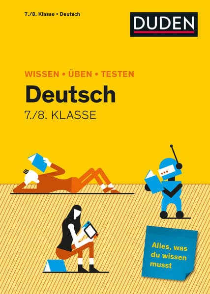 Wissen - Üben - Testen: Deutsch 7./8. Klasse