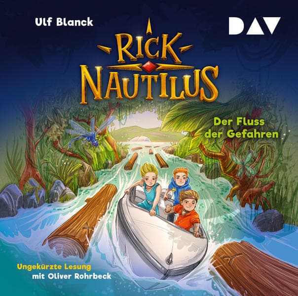 Rick Nautilus - Teil 9: Der Fluss der Gefahren,2 Audio-CD
