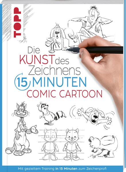 Die Kunst des Zeichnens 15 Minuten - Comic Cartoon