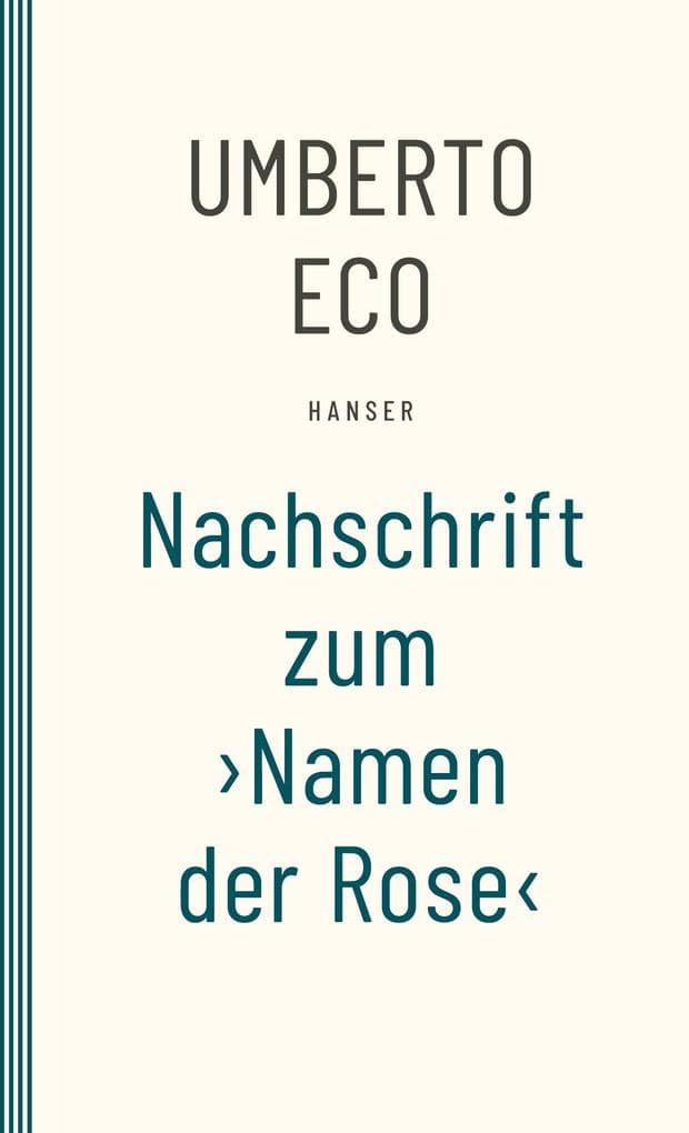 Nachschrift zum Namen der Rose