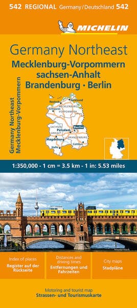 Michelin Mecklenburg-Vorpommern, Sachsen-Anhalt, Brandenburg, Berlin 542