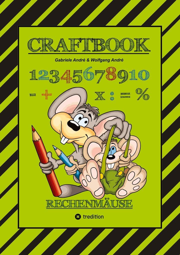 CRAFTBOOK - RECHNEN UND MENGEN LERNEN - MALBUCH - BASTELBUCH - SPIELEBUCH - SPIELETIPPS