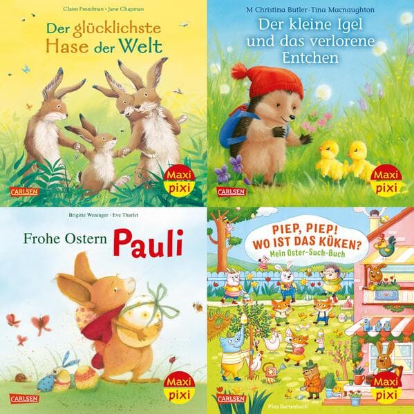 Maxi-Pixi-4er-Set 102: Endlich Frühling! (4x1 Exemplar)