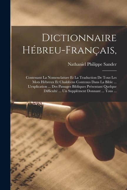 Dictionnaire Hébreu-Français,