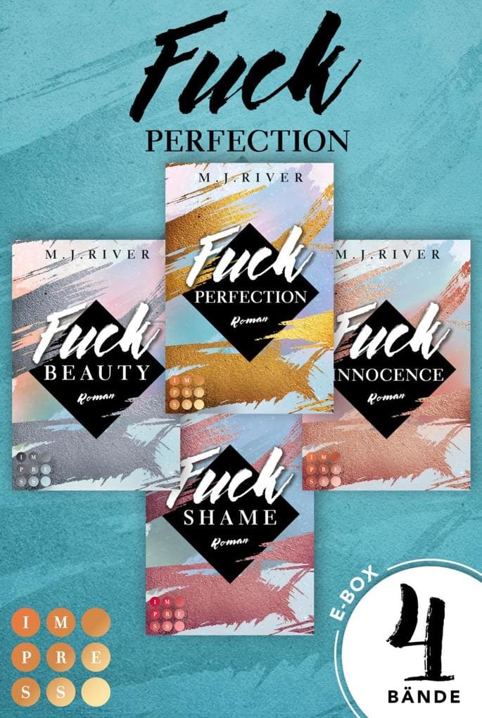 Fuck Perfection: Alle vier Bände im Bundle