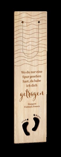 Wo du nur eine Spur gesehen hast