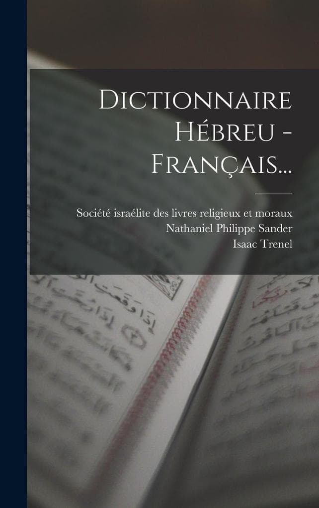 Dictionnaire Hébreu - Français...